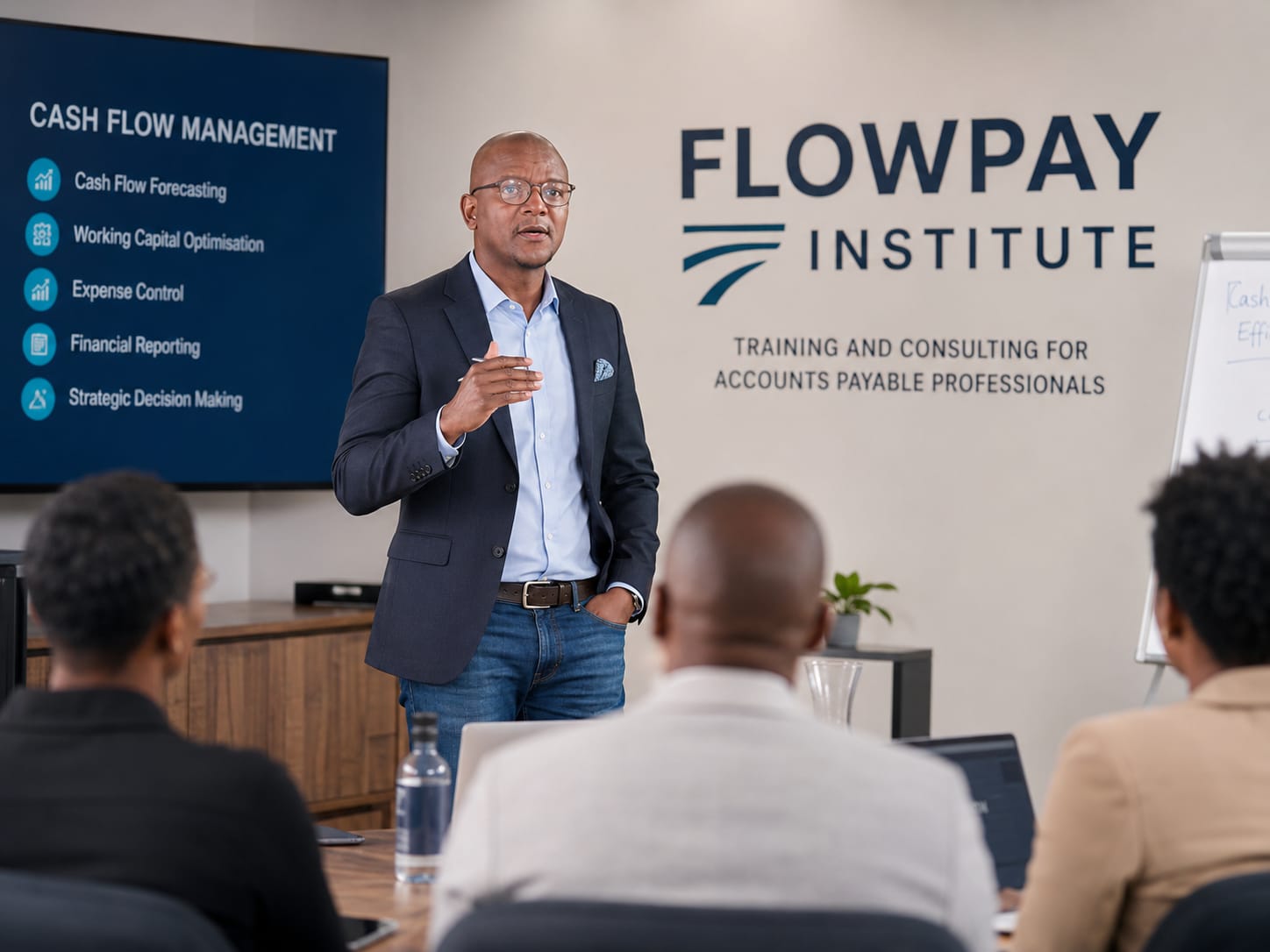 FlowPay Institute Cash Flow Management masterclass in session